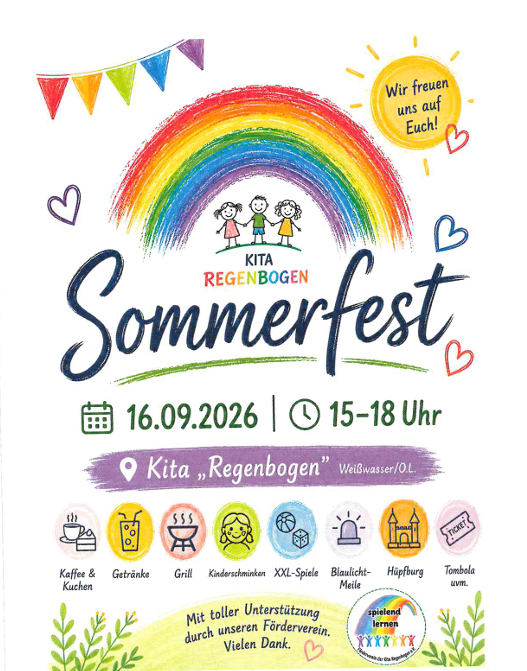 Sommerfest Kita Regenbogen