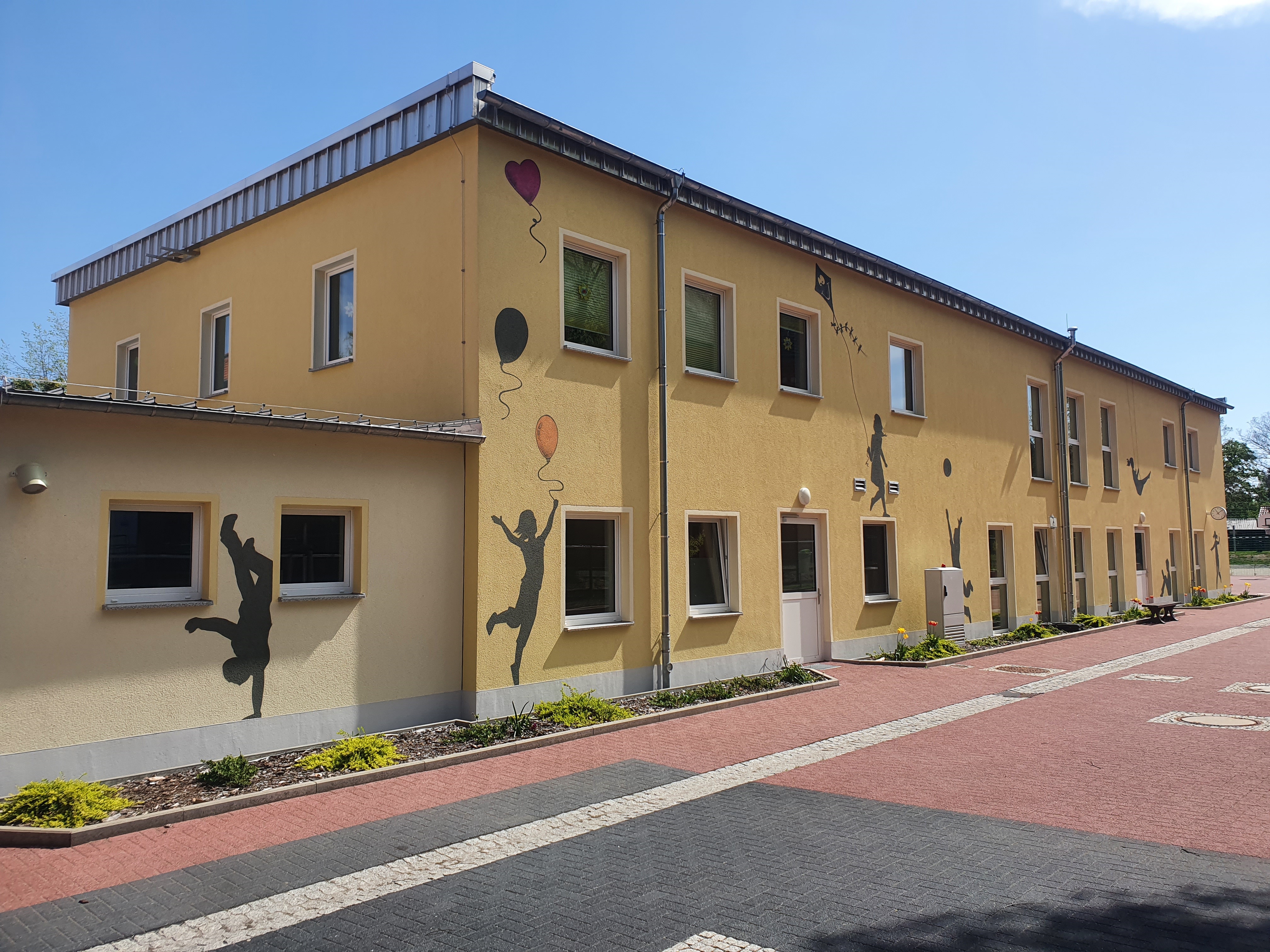 Geb&auml;ude des Hortes der Geschwister-Scholl-Grundschule