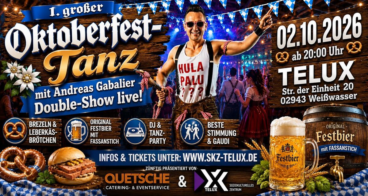 Titelbild Veranstaltung 1. Großer Oktoberfest-Tanz