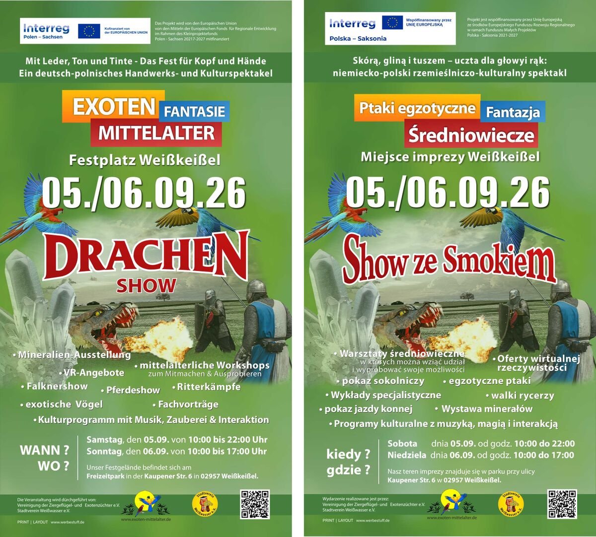 Titelbild Veranstaltung Exoten Mittelalter Fantasie & mit Leder, Ton und Tinte - Das Fest für Kopf und Hände