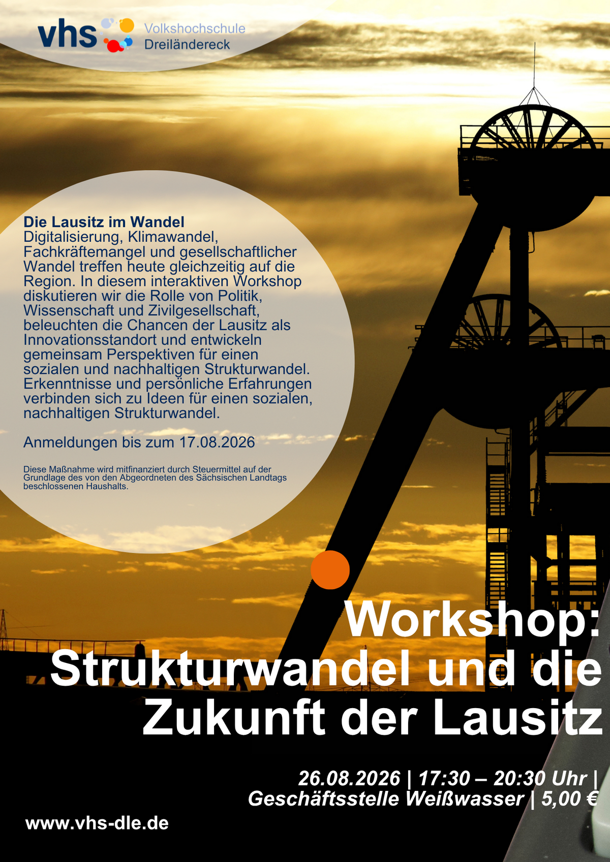 Titelbild Veranstaltung Workshop: Strukturwandel und die Zukunft der Lausitz
