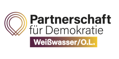 Logo Partnerschaft für Demokratie Weißwasser